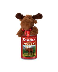 Snowcap Canned Plush Moose